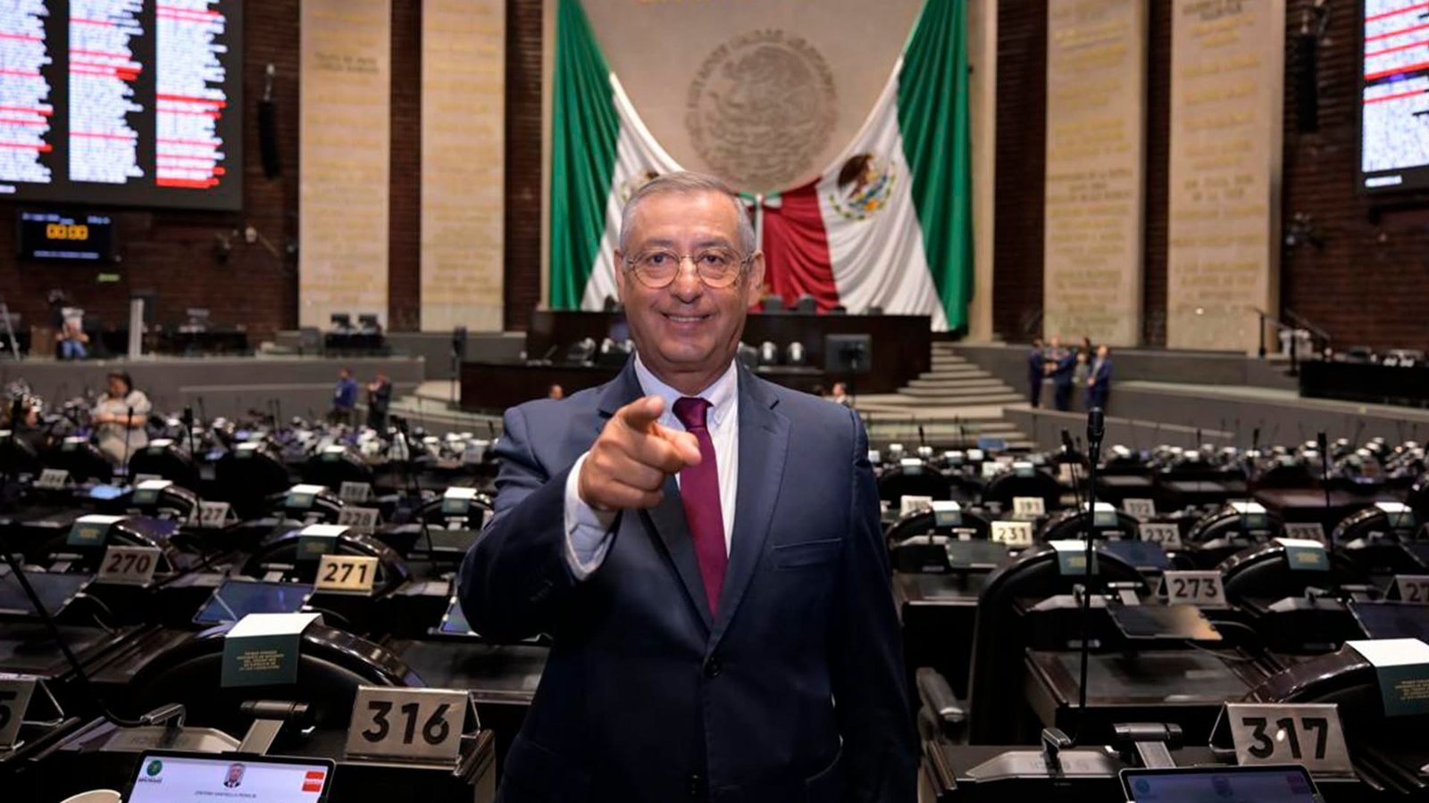 Actividad pública de Pedro Zenteno