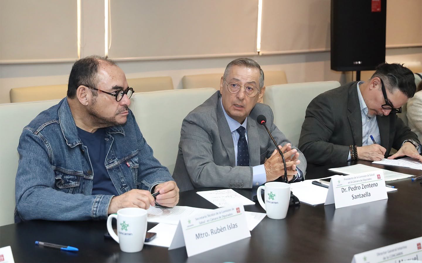 Actividad pública de Pedro Zenteno